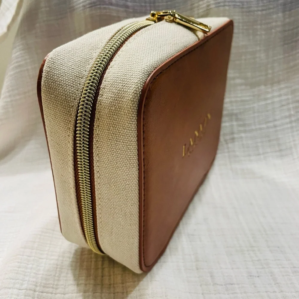 LANVIN PARFUMS  Cosmetic Bag Zip Case